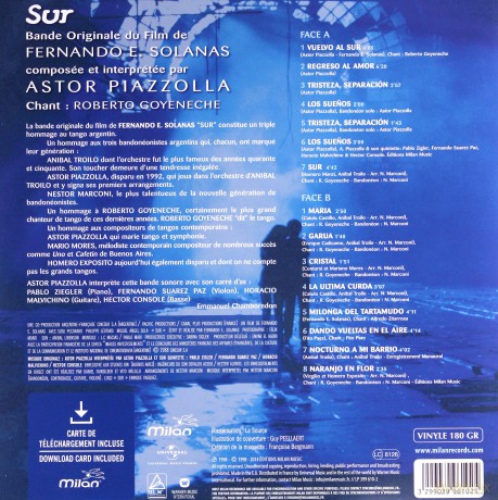 Astor Piazzolla: Sur [Winyl]