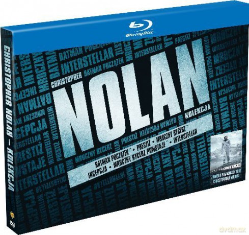 Christopher Nolan Kolekcja Reżyserska: Incepcja / Prestiż / Batman-Początek / Mroczny Rycerz / Mroczny Rycerz Powstaje / Interstellar [BOX] [6xBlu-Ray]