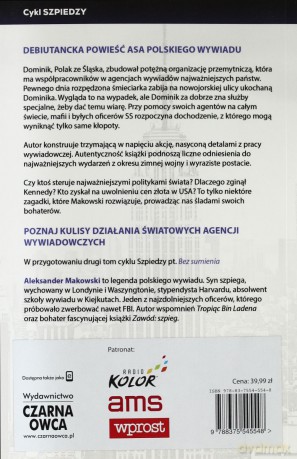 Bez przebaczenia. Szpiedzy tom 1 - Aleksander Makowski [KSIĄŻKA]