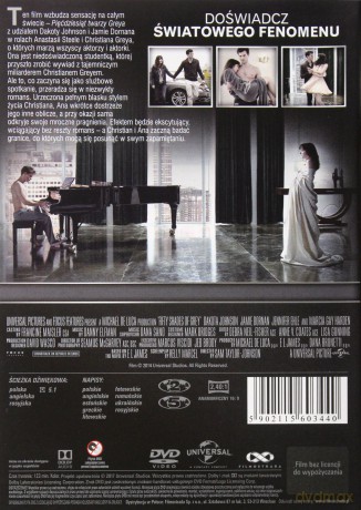 Pięćdziesiąt twarzy Greya (50 Twarzy Greya) Pakiet [DVD]+[CD]