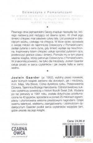Dziewczyna z pomarańczami - Jostein Gaarder [KSIĄŻKA]