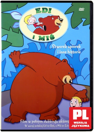 Edi i miś: stworek upiorek i inne historie [DVD]