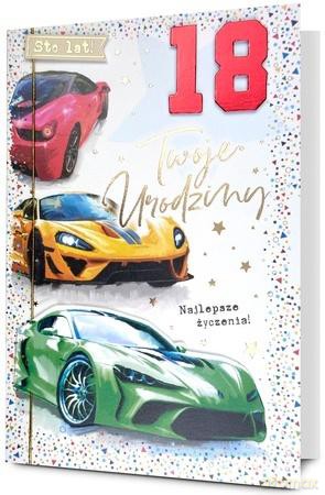 Karnet Urodziny 18