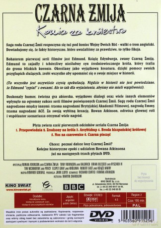 Czarna żmija: Konia za królestwo (BBC) [DVD]