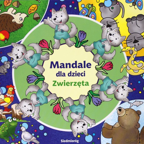 Mandale dla dzieci - Zwierzęta  [KSIĄŻKA]