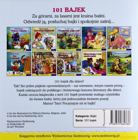 101 bajek - Calineczka (Wiesław Drabik) [KSIĄŻKA]