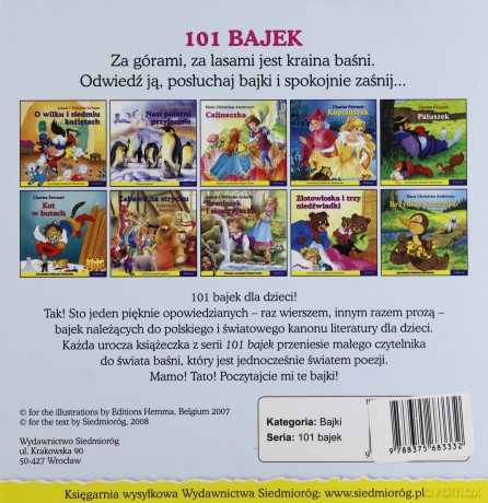 101 bajek - Dzielny ołowiany żołnierzyk [KSIĄŻKA]
