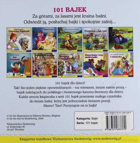 101 bajek - Kiedy wstaje słonko [KSIĄŻKA]
