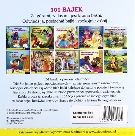 101 bajek - Kłopoty małego liska [KSIĄŻKA]