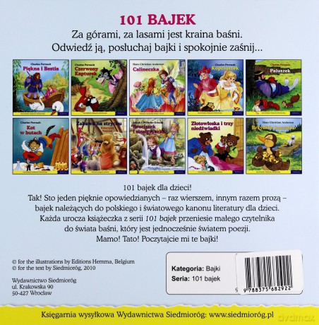 101 bajek - Mała syrenka [KSIĄŻKA]
