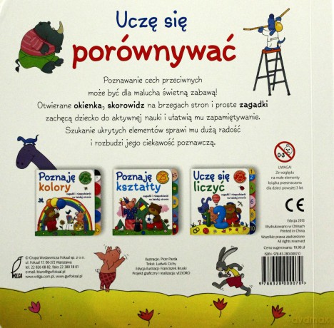 25 okienek. Uczę się porównywać [KSIĄŻKA]