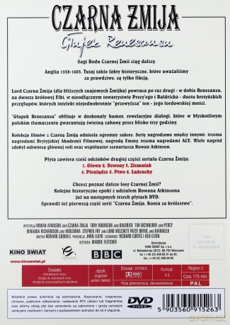 Czarna żmija: Głupek Renesansu [DVD]
