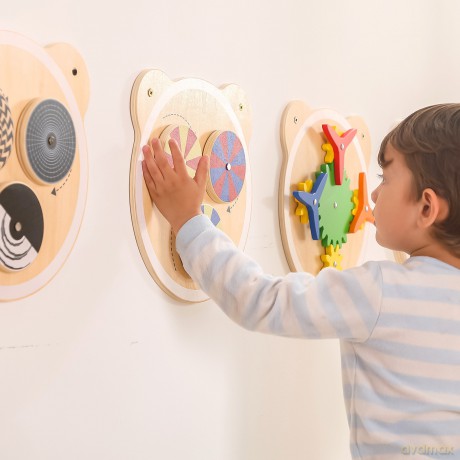 VIGA Drewniana Tablica Kolory Certyfikat FSC Montessori