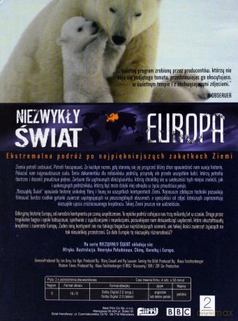 Niezwykły świat: Europa (BBC) (digipack) [2DVD]