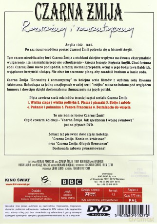 Czarna żmija: Rozważny i romantyczny [DVD]