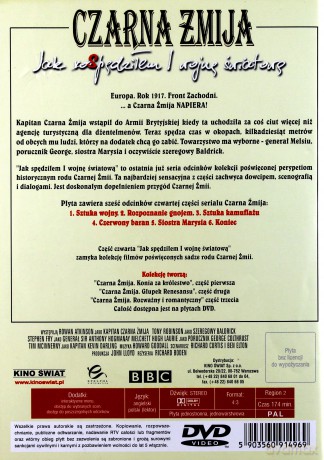 Czarna żmija: Jak rozpędziłem I Wojnę Światową [DVD]