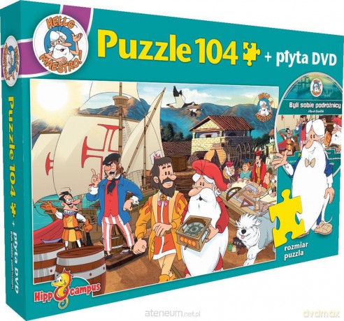 Byli sobie podróżnicy [DVD]+[PUZZLE]
