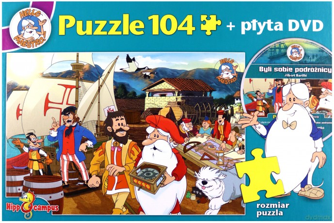 Byli sobie podróżnicy [DVD]+[PUZZLE]