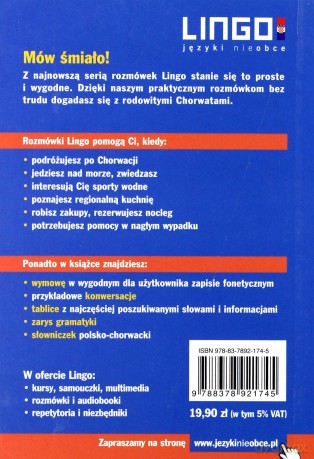 Chorwacki. Rozmówki z wymową i słowniczkiem [KSIĄŻKA]