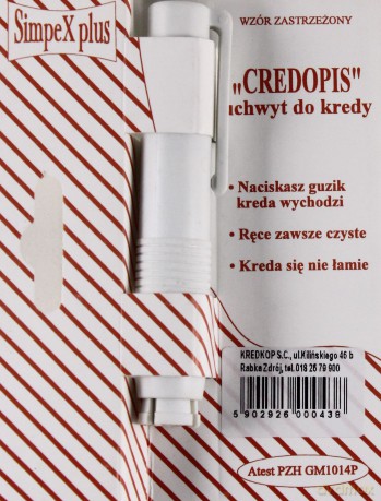 Credopis uchwyt do kredy
