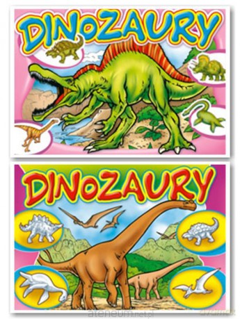 Dinozaury Kolorowanka [KSIĄŻKA]