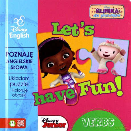 Disney English. Let's have fun. Verbs. Dosia [KSIĄŻKA]