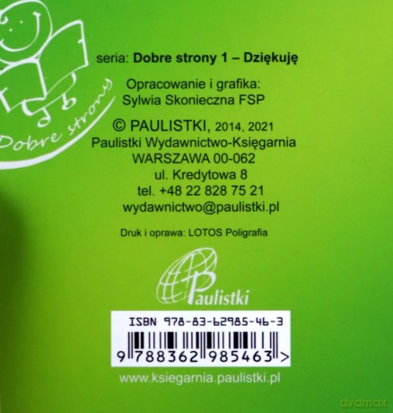 Dobre strony - Dziękuję [KSIĄŻKA]