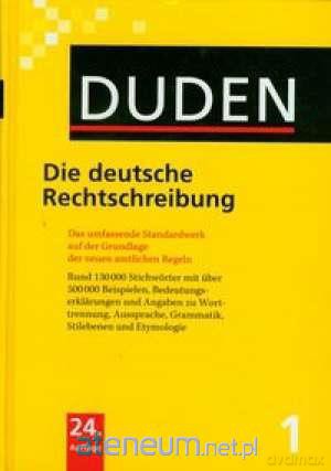 Duden 1 Die deutsche Rechtschreibung [KSIĄŻKA]+[CD]