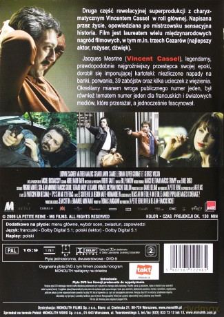 Wróg publiczny numer 1 cz. 2 [DVD]