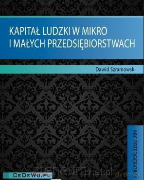 Kapitał ludzki w mikro i małych przedsiębiorstwach [KSIĄŻKA]