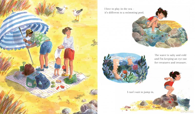 A Great Day at the Beach - Rose Grover [KSIĄŻKA]
