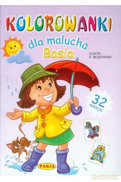 Kolorowanka dla malucha Basia PASJA