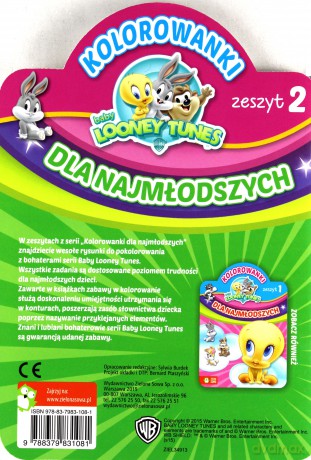 Kolorowanki dla najmłodszych 2 Baby Looney Tunes