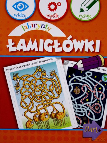Labirynty i łamigłówki - praca zbiorowa [KSIĄŻKA]