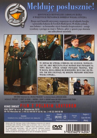 Dobry Wojak Szwejk 2: Melduję posłusznie [DVD]