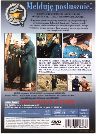 Dobry Wojak Szwejk 2: Melduję posłusznie [DVD]