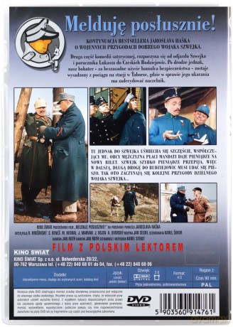 Dobry Wojak Szwejk 2: Melduję posłusznie [DVD]