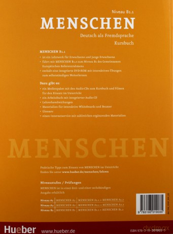 Menschen B1.1 KB [KSIĄŻKA]+[DVD]
