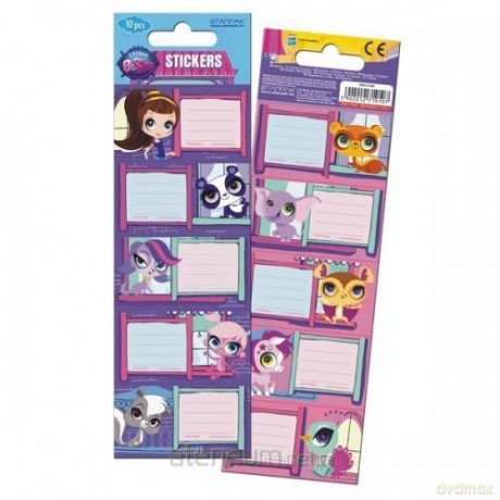 Naklejki na zeszyt Littlest Pet Shop