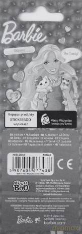 Naklejki Sticker BOO laser Barbie