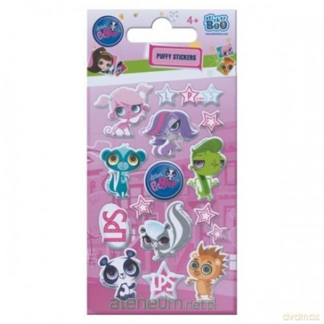 Naklejki Sticker BOO puffy Littlest Pet Shop