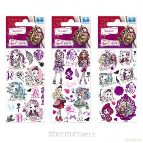 Naklejki Sticker BOO silver Ever After High