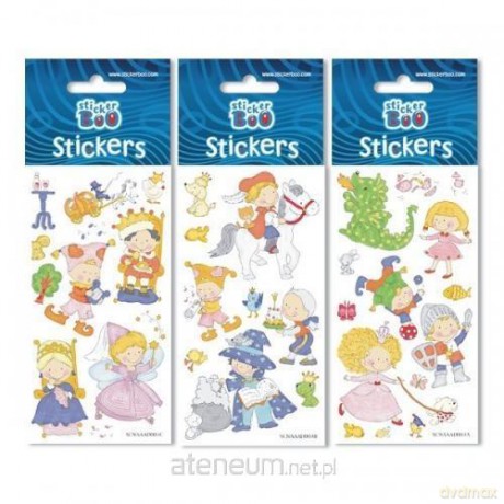 Naklejki Sticker BOO silver księżniczki II