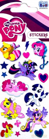 Naklejki Sticker BOO silver My Little Pony