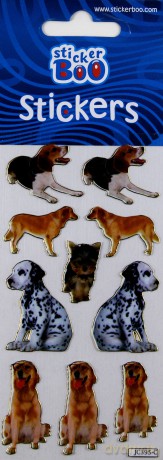 Naklejki Sticker BOO silver zwierzaki