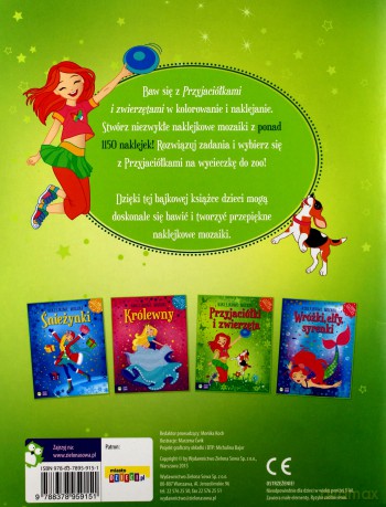Naklejkowe mozaiki - Przyjaciółki i zwierzęta