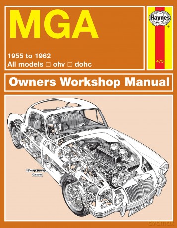 Haynes MGA (55 - 62) Repair Manual - Haynes [KSIĄŻKA]