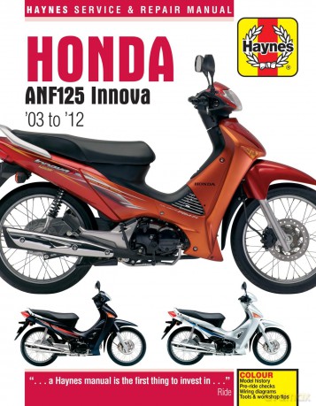Honda ANF125 Innova Scooter (03 - 12) - Matthew Coombs [KSIĄŻKA]