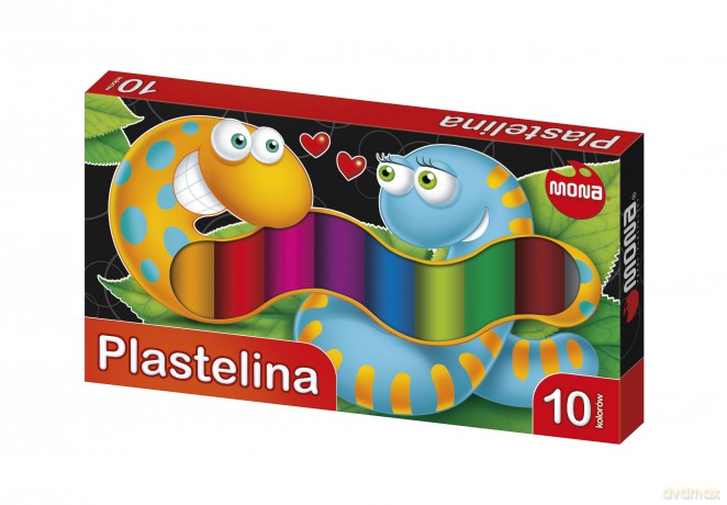 Plastelina 10 kolorów