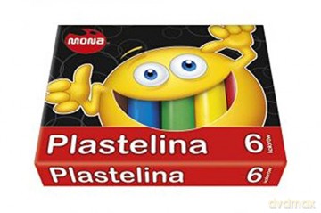 Plastelina 6 kolorów
